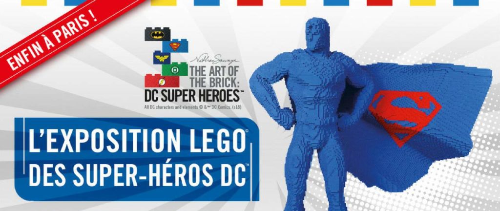 Expo DC Comics tout en Lego