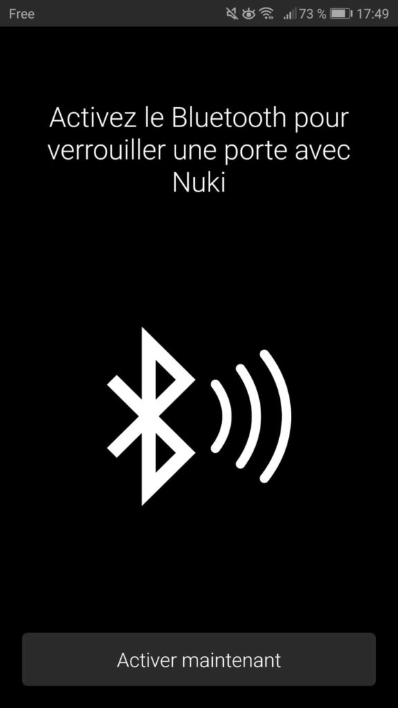 Paramétrage de la Nuki App 05